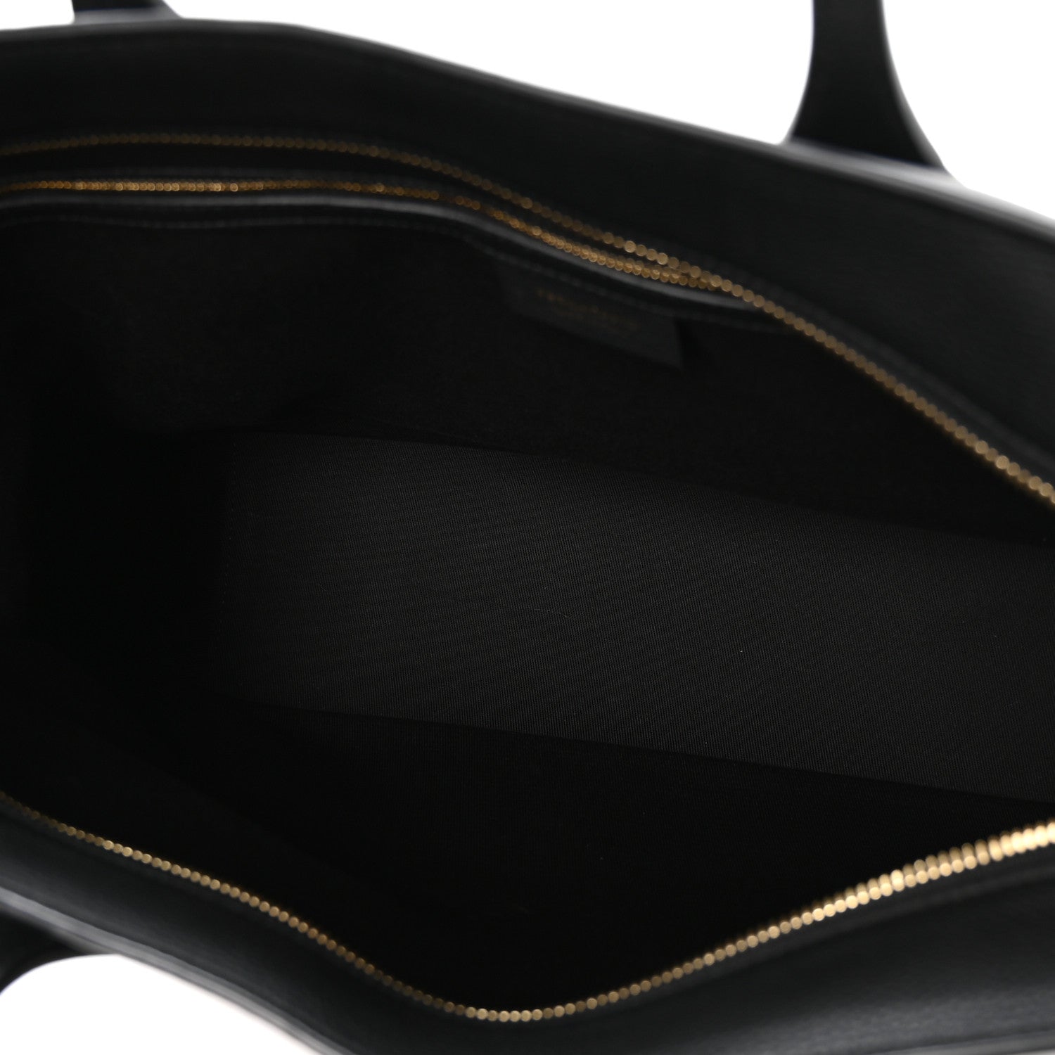 Salvatore Ferragamo Grained Calfskin Large Star Tote Black 5 of 11