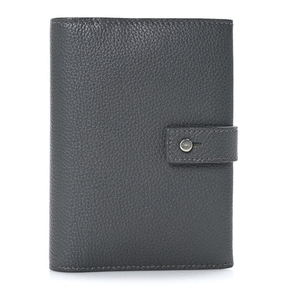 Saint Laurent Grained Calfskin Sac De Jour Compact Wallet Fog 1 of 8