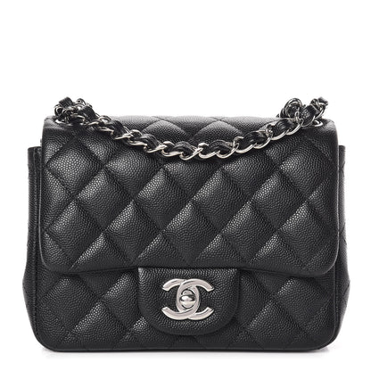 Chanel Caviar Quilted Mini Square Flap Black 1 of 11