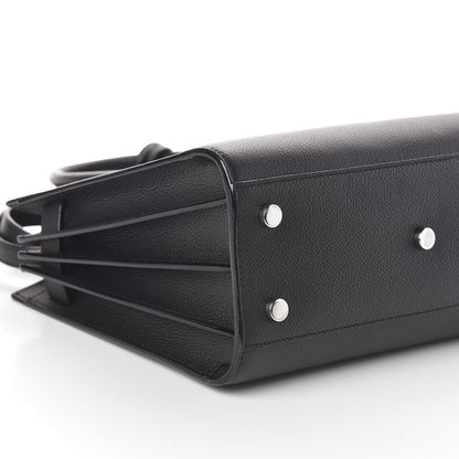 Saint Laurent Grained Calfskin Baby Sac De Jour Black 7 of 8
