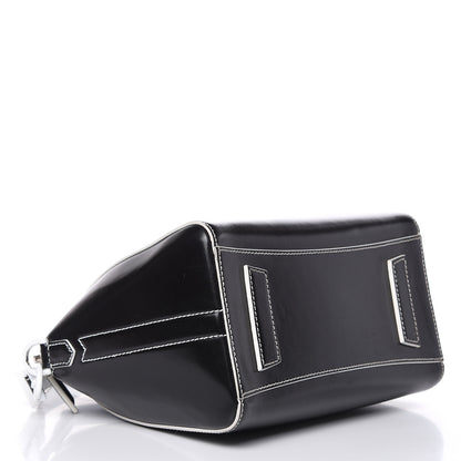 Givenchy Calfskin Contrast Topstitch Small Antigona Black White 4 of 14