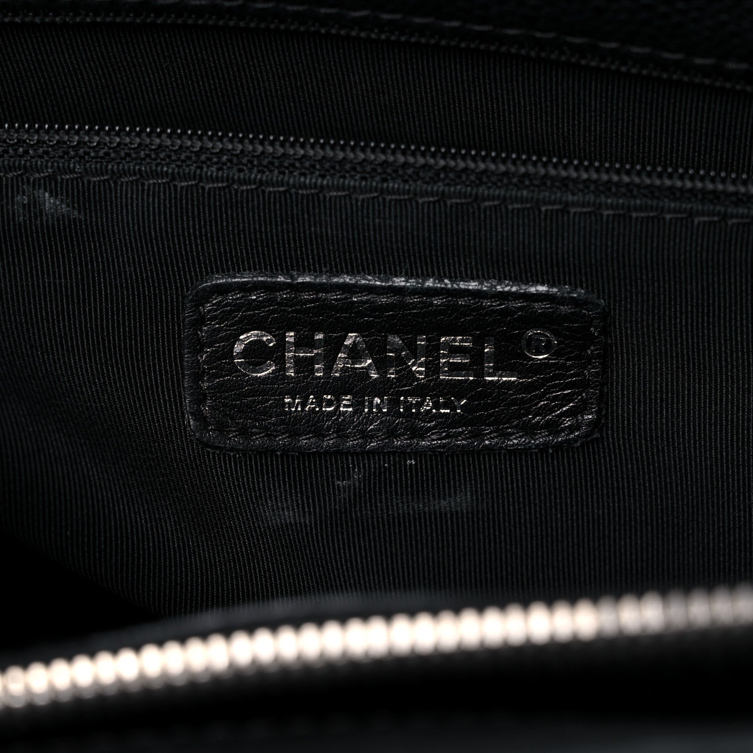 Chanel Caviar Quilted Grand Shopping Tote GST Black 5 of 23