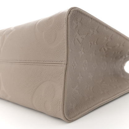 Louis Vuitton Empreinte Monogram Giant Onthego MM Tourterelle 9 of 12