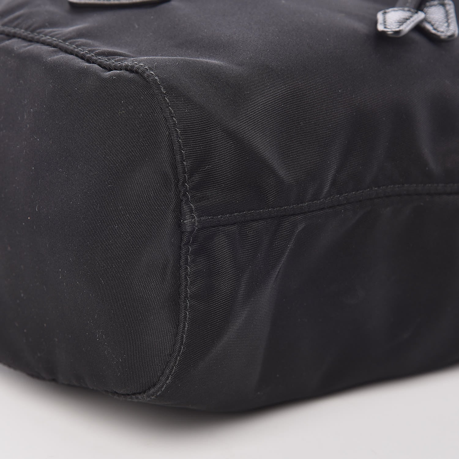 Prada Nylon Vela Drawstring Pouch Black 10 of 11