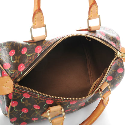 Louis Vuitton Monogram Cerises Speedy 25 5 of 7