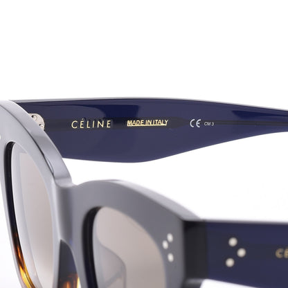 Celine Catherine Sunglasses CL 41098/F/S Blue Havana 5 of 7