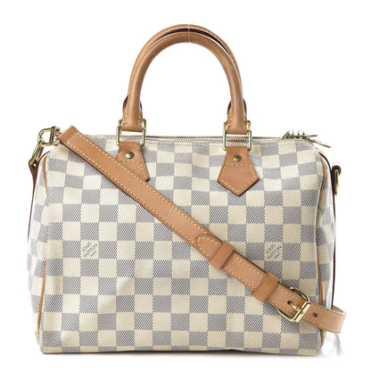 Louis Vuitton Damier Azur Speedy Bandouliere 25 1 of 10