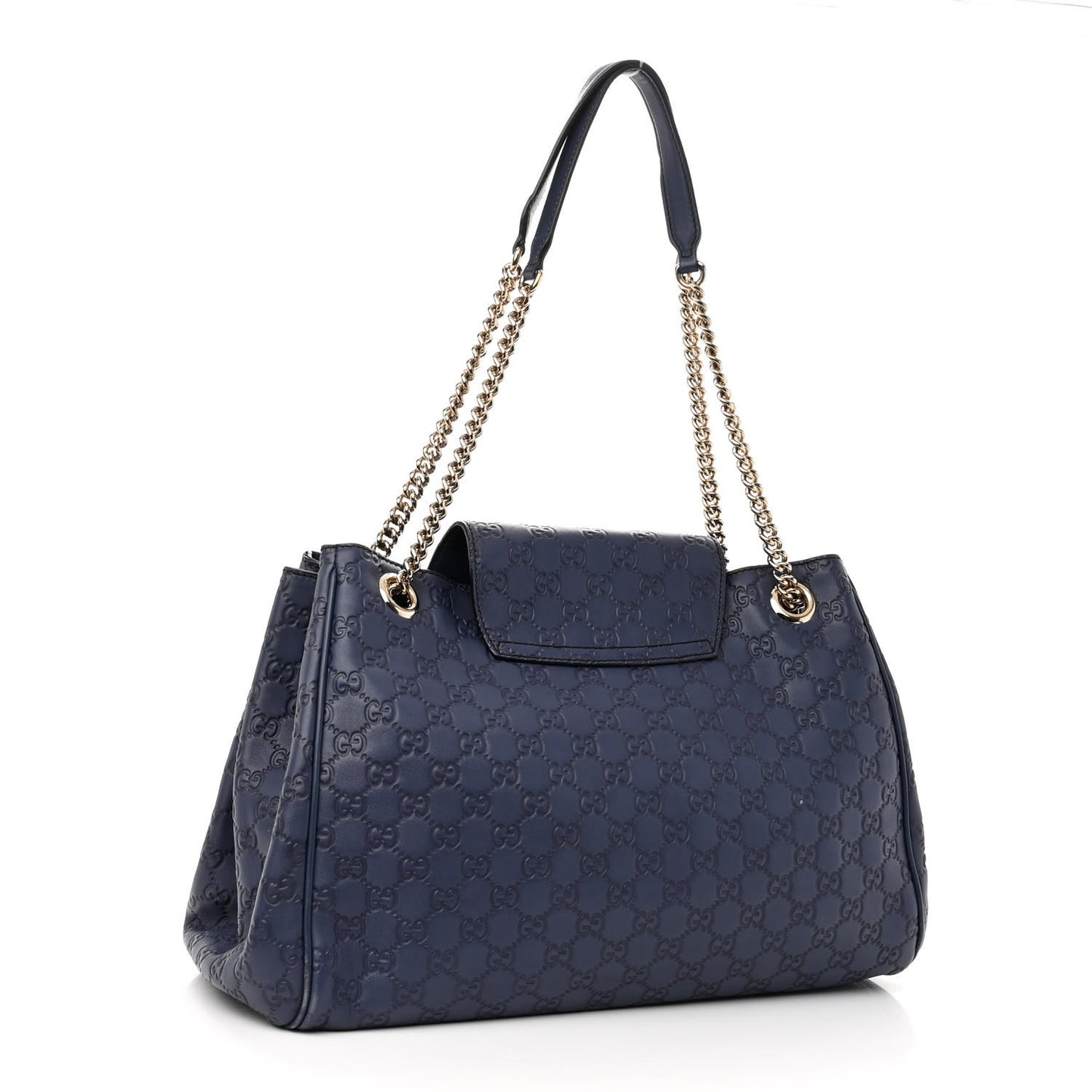 Guccissima Medium Emily Shoulder Bag Blue