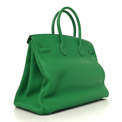 Hermes Togo Birkin 35 Bambou 3 of 12