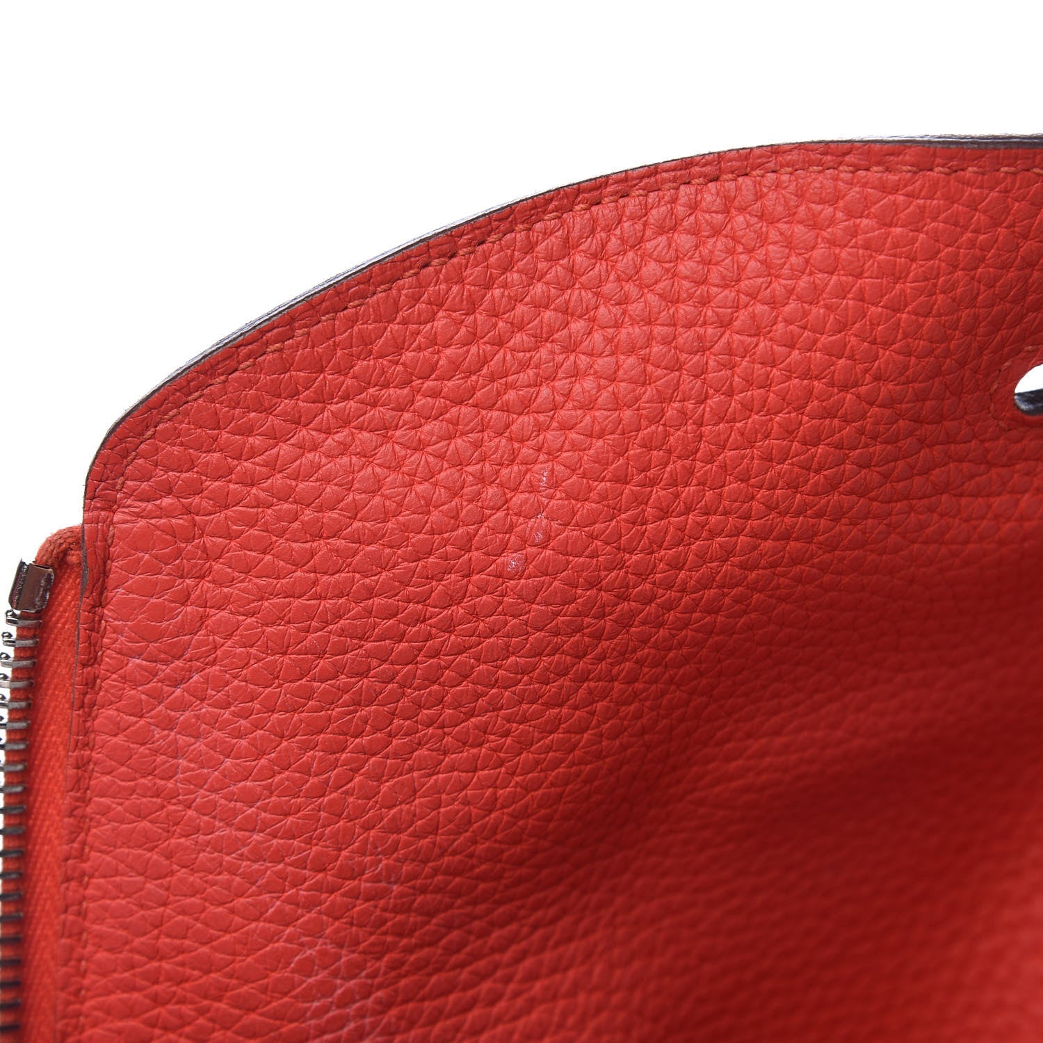 Hermes Taurillon Clemence Lindy 30 Rouge Casaque 9 of 16
