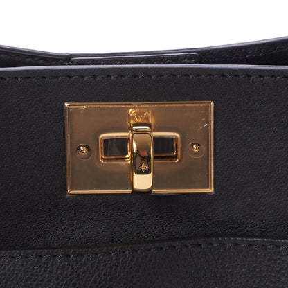 Louis Vuitton Calfskin Monogram Tufting On My Side Black 8 of 9