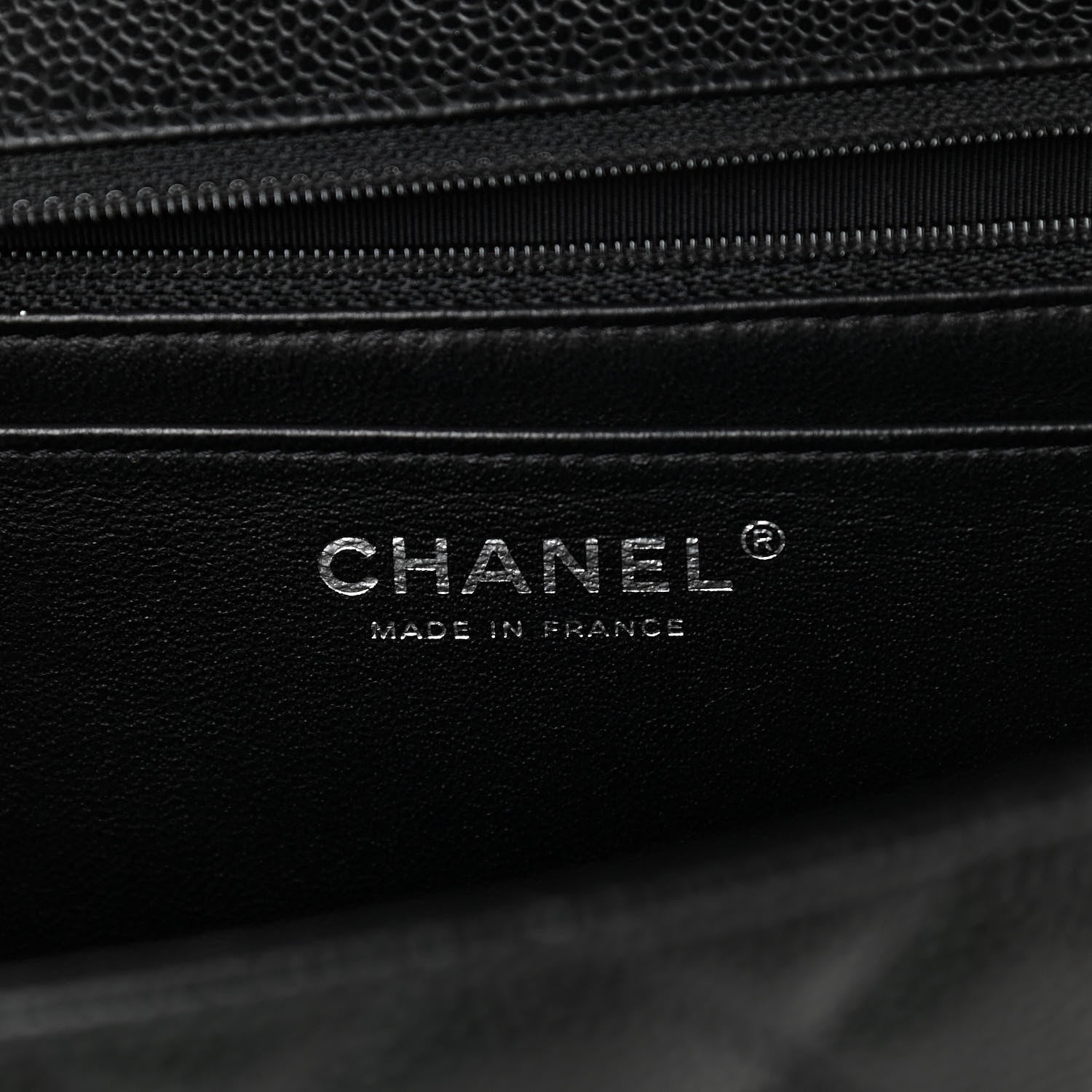 Chanel Caviar Quilted Maxi Single Flap Black 9 of 11