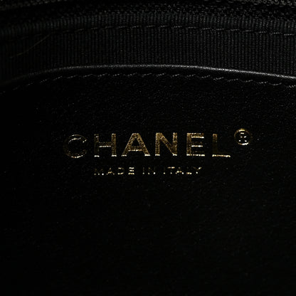 Chanel Lambskin Quilted Small CC Links Flap Black 6 of 11