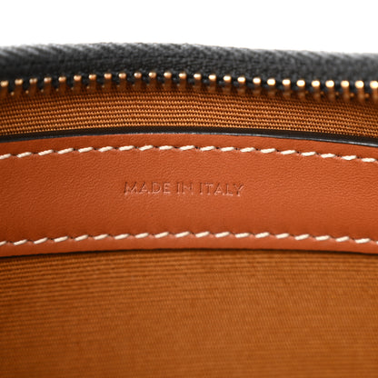 Celine Triomphe Canvas Calfskin Ava Shoulder Bag Tan 7 of 14