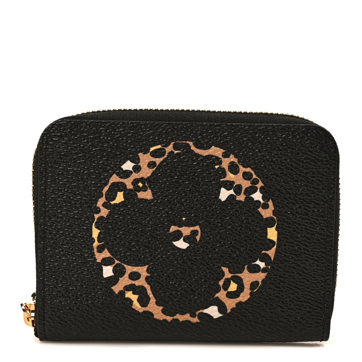 Monogram Giant Jungle Zippy Coin Purse Black