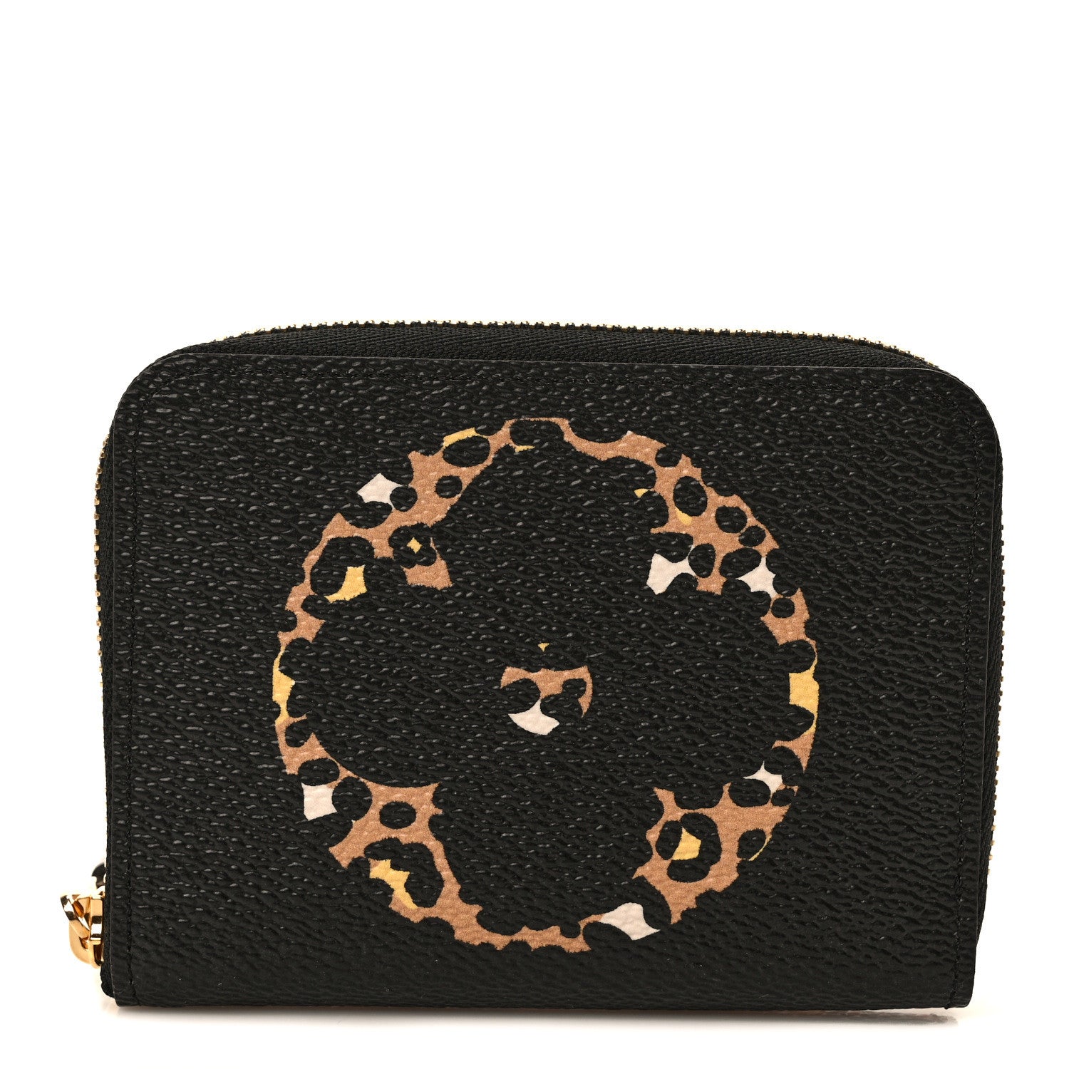 Louis Vuitton Monogram Giant Jungle Zippy Coin Purse Black 1 of 7