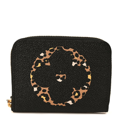 Louis Vuitton Monogram Giant Jungle Zippy Coin Purse Black 1 of 7