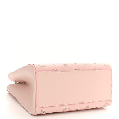MCM Visetos Medium Aren Hobo Powder Pink 4 of 10