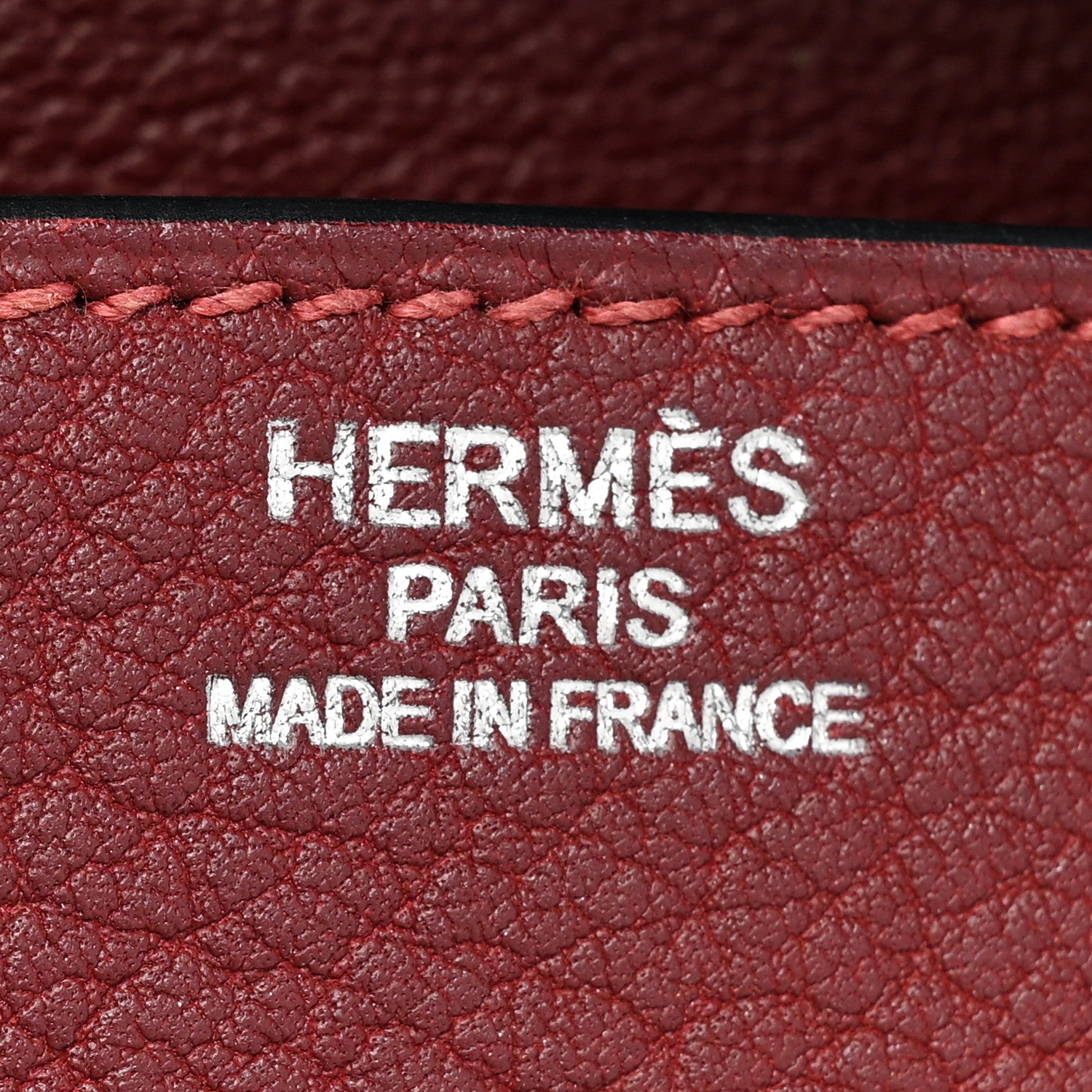 Hermes Fjord Birkin 35 Rouge H 6 of 16