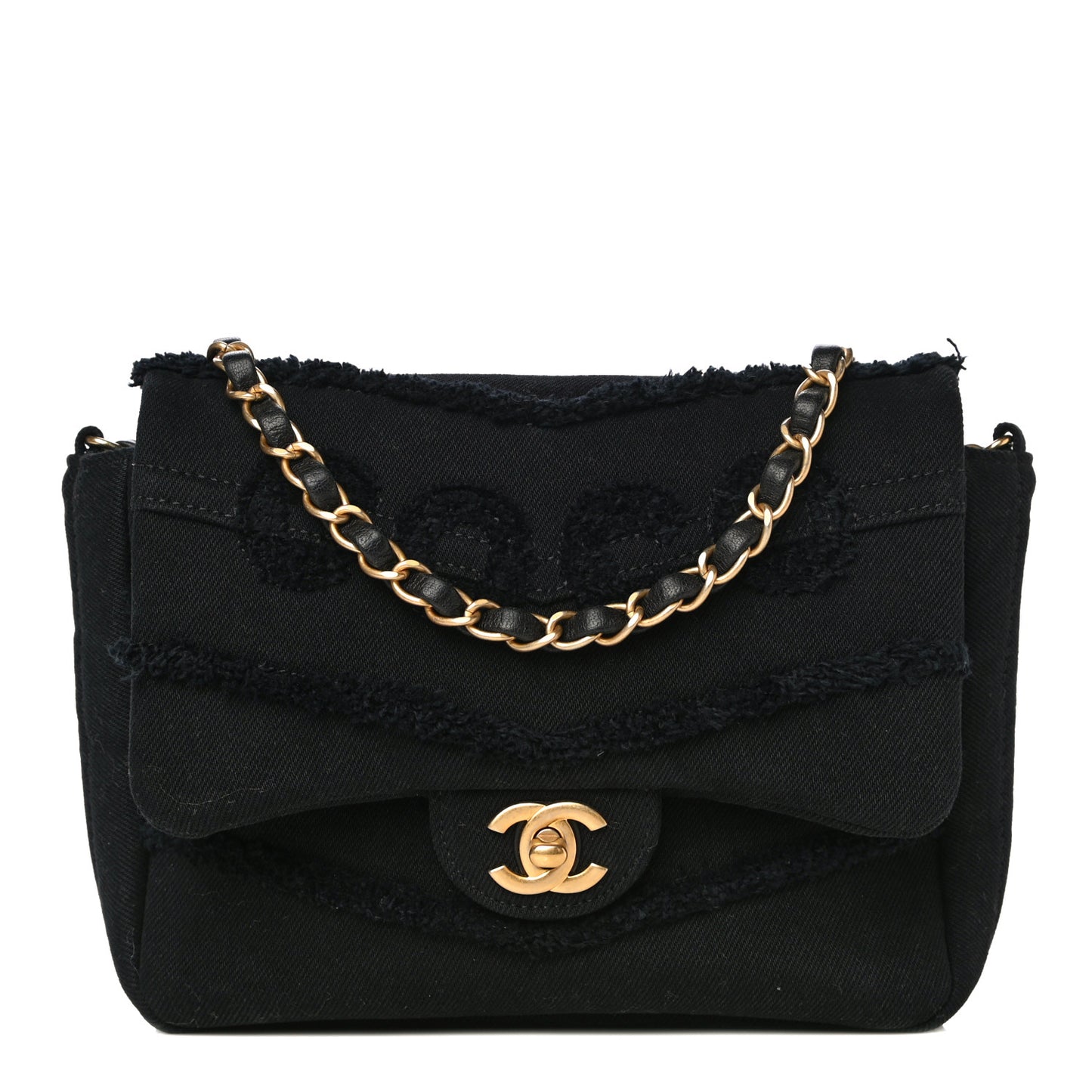 Denim Coco Flap Black