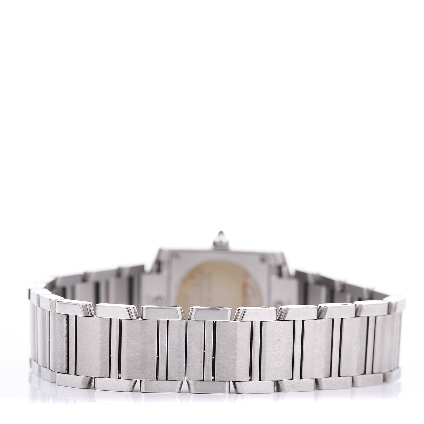 Stainless Steel 20mm Tank Francaise Quartz Watch