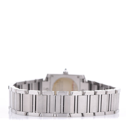 Cartier Stainless Steel 20mm Tank Francaise Quartz Watch 4 of 7