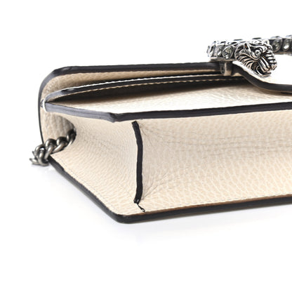 Gucci Dollar Calfskin Crystal Super Mini Dionysus Shoulder Bag Mystic White Black Diamond 7 of 9