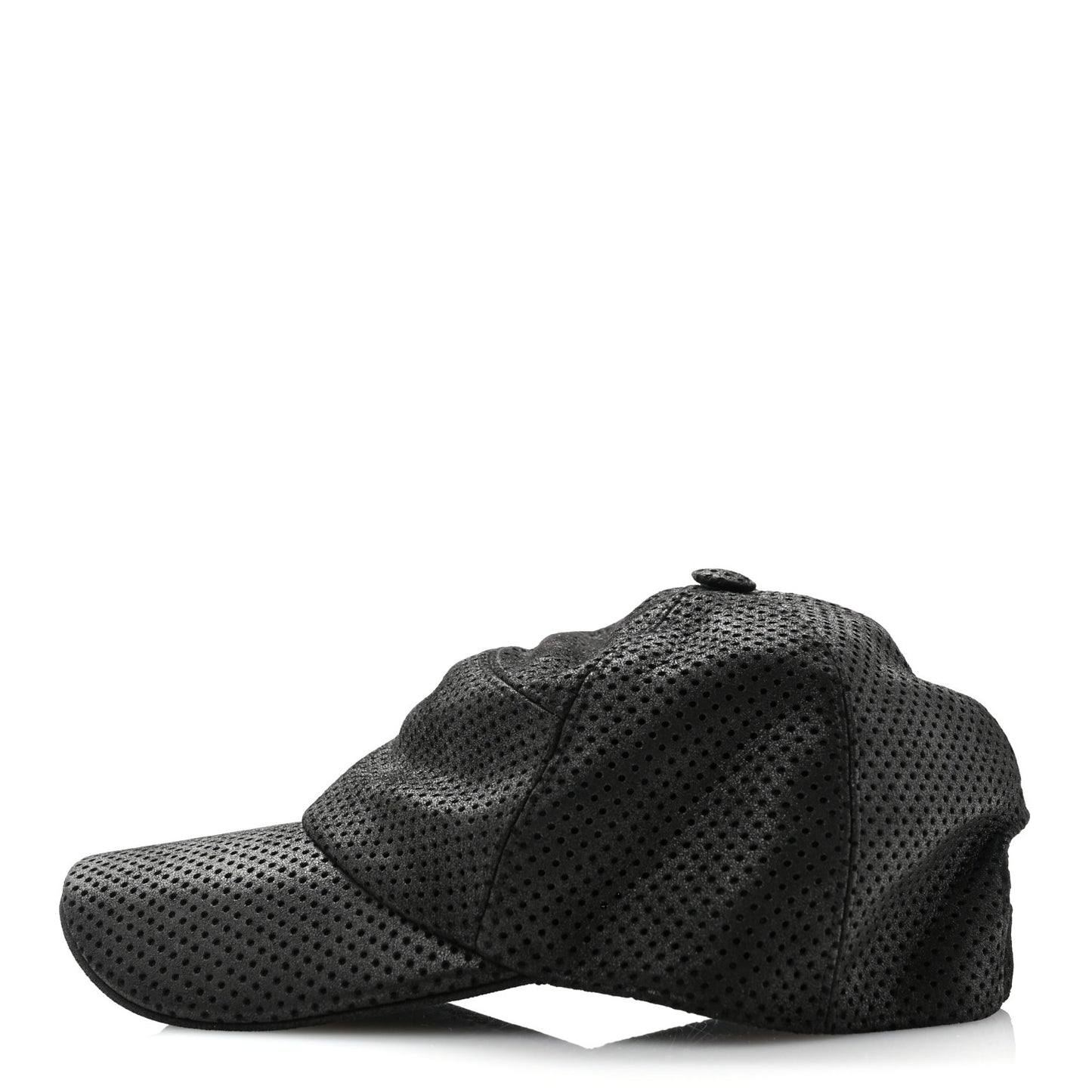 Lambskin Perforated Cap 58 Black