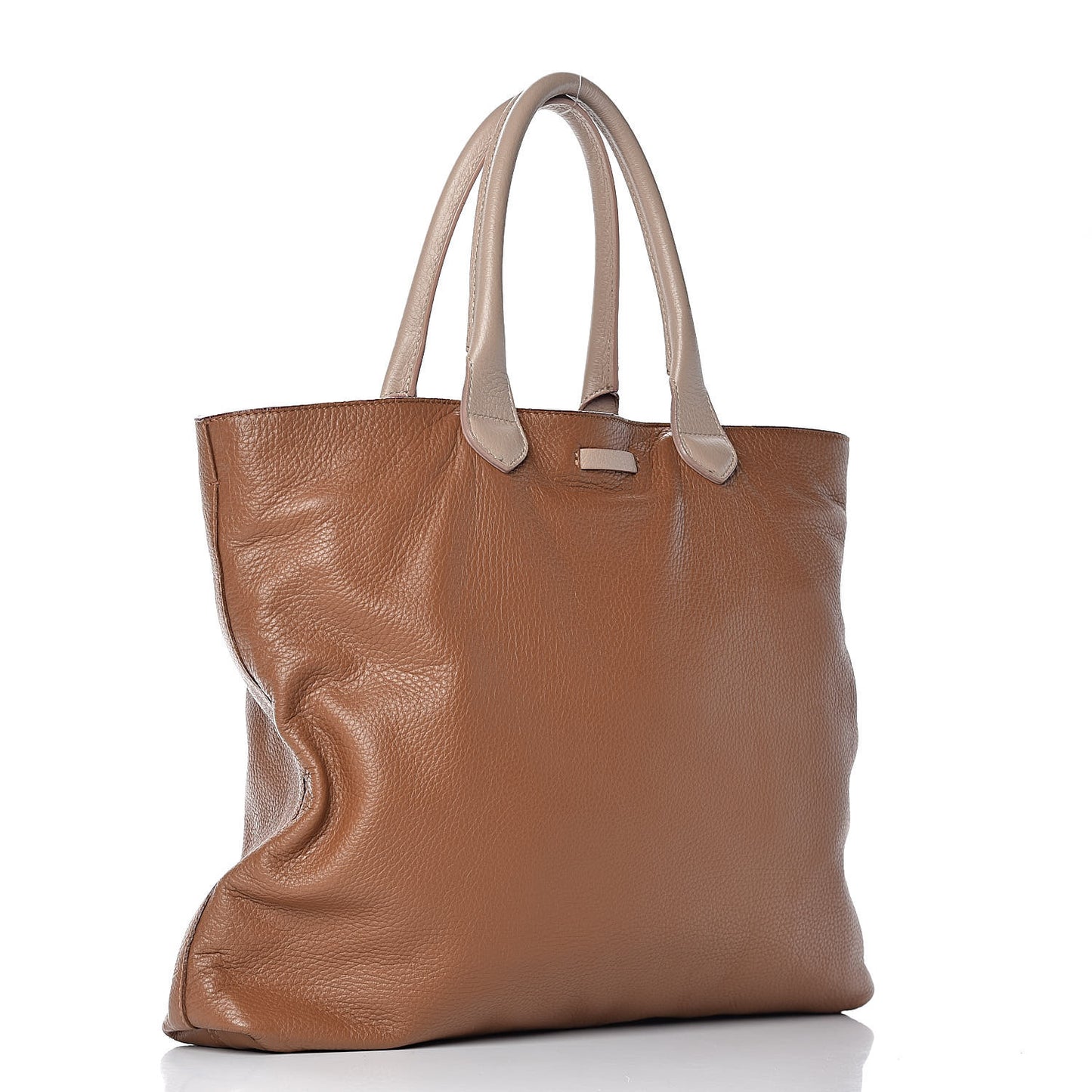 Prorsum Pebbled Calfskin Medium Studley Tote Camel Nude