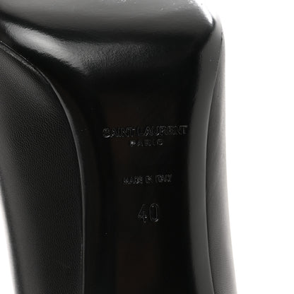 Saint Laurent Calfskin Anja 85 Pumps 40 Black 6 of 9