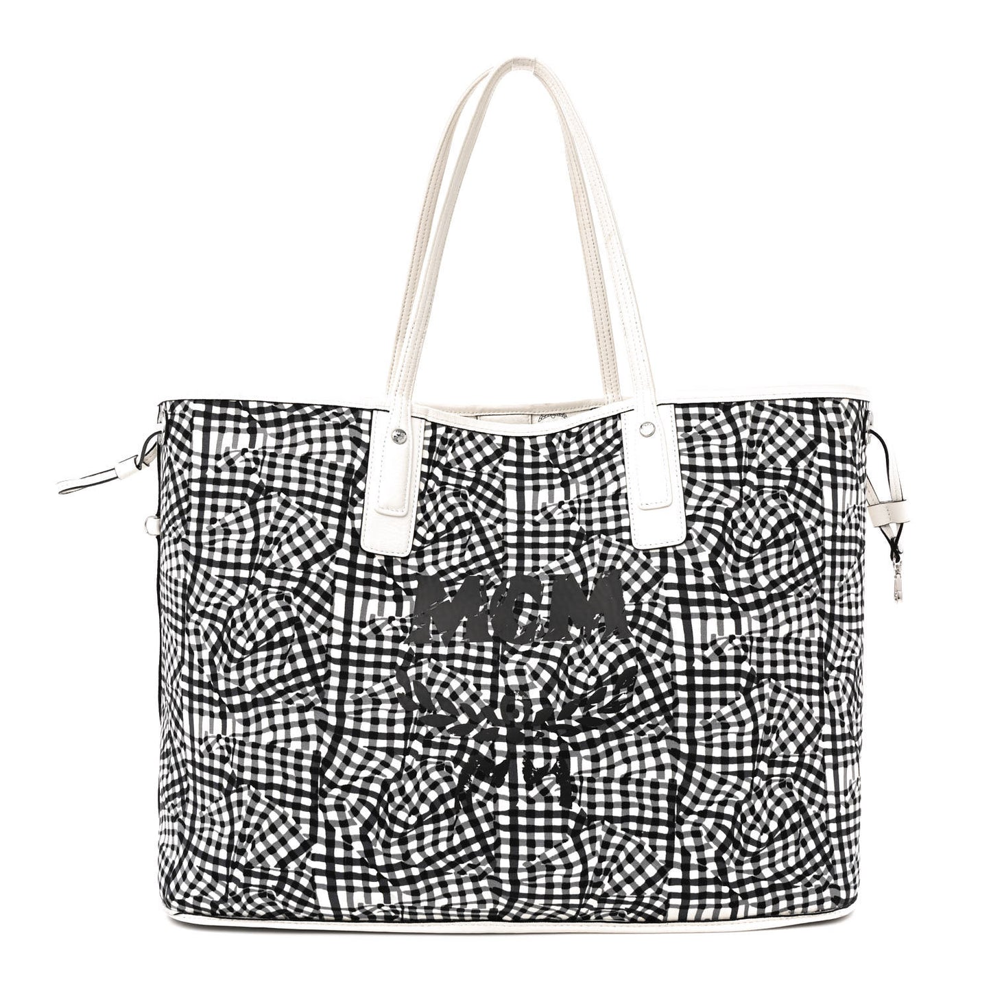 Visetos Large Liz Reversible Shopper Tote White