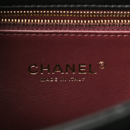 Chanel Lambskin Quilted Small Trendy CC Dual Handle Flap Bag Black 5 of 9