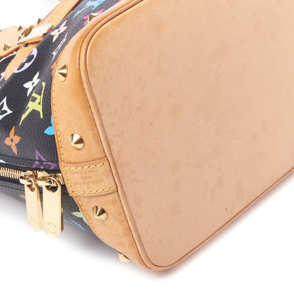 Louis Vuitton Monogram Multicolor Alma Black 6 of 8