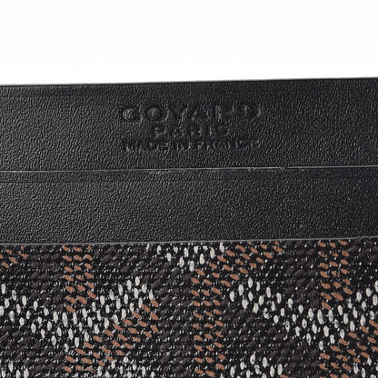 Goyard Goyardine Saint Sulpice Card Holder Black 6 of 8