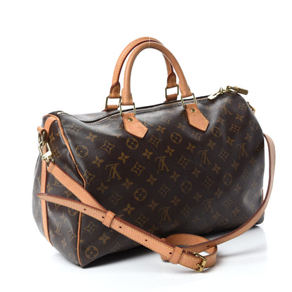 Louis Vuitton Monogram Speedy Bandouliere 35 3 of 10