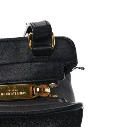 Saint Laurent Calfskin Small Classic Y Cabas Black 12 of 13