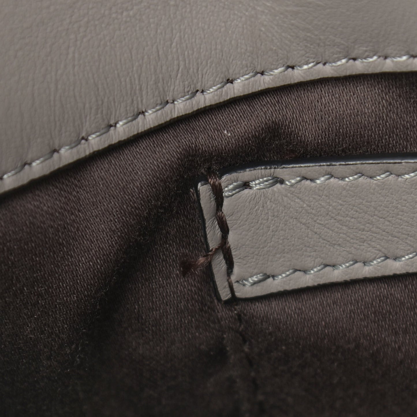 Smooth Calfskin Mini Baylee Tote Cashmere Grey