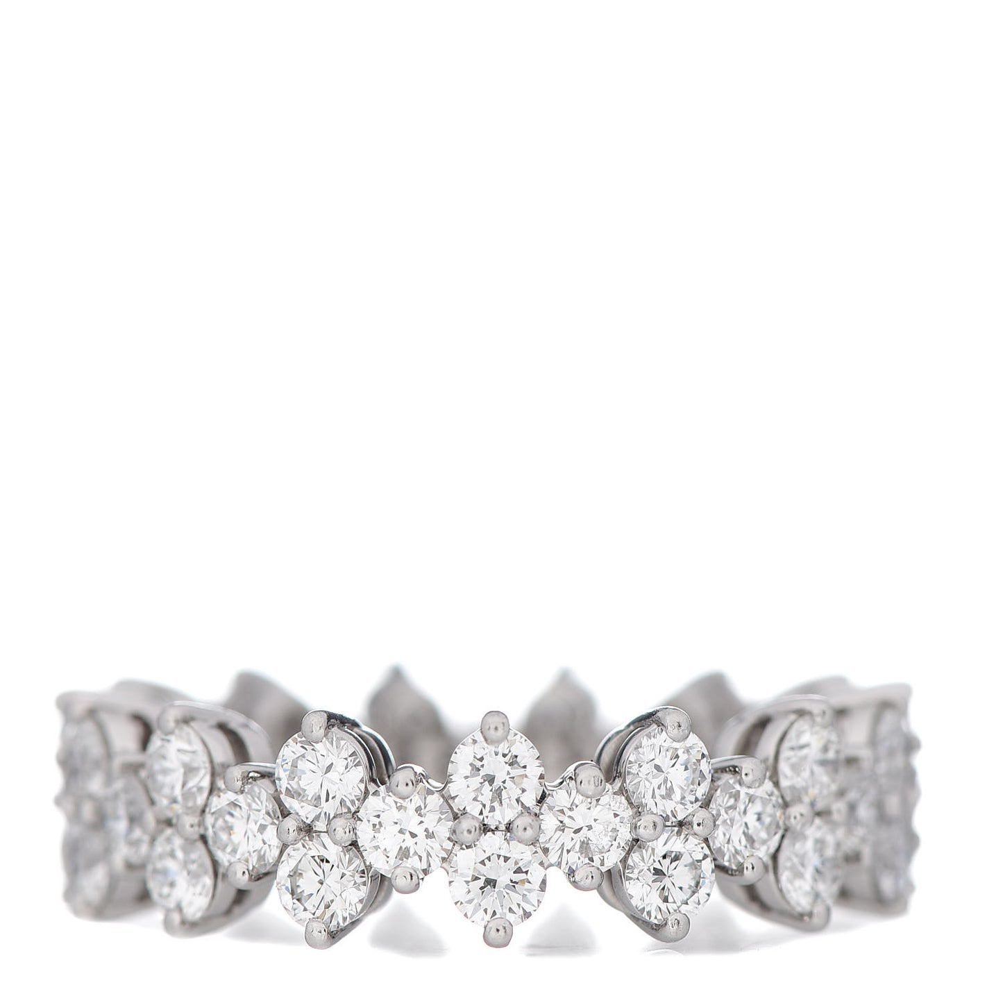 Platinum Diamond Aria Eternity Ring 53 6.5