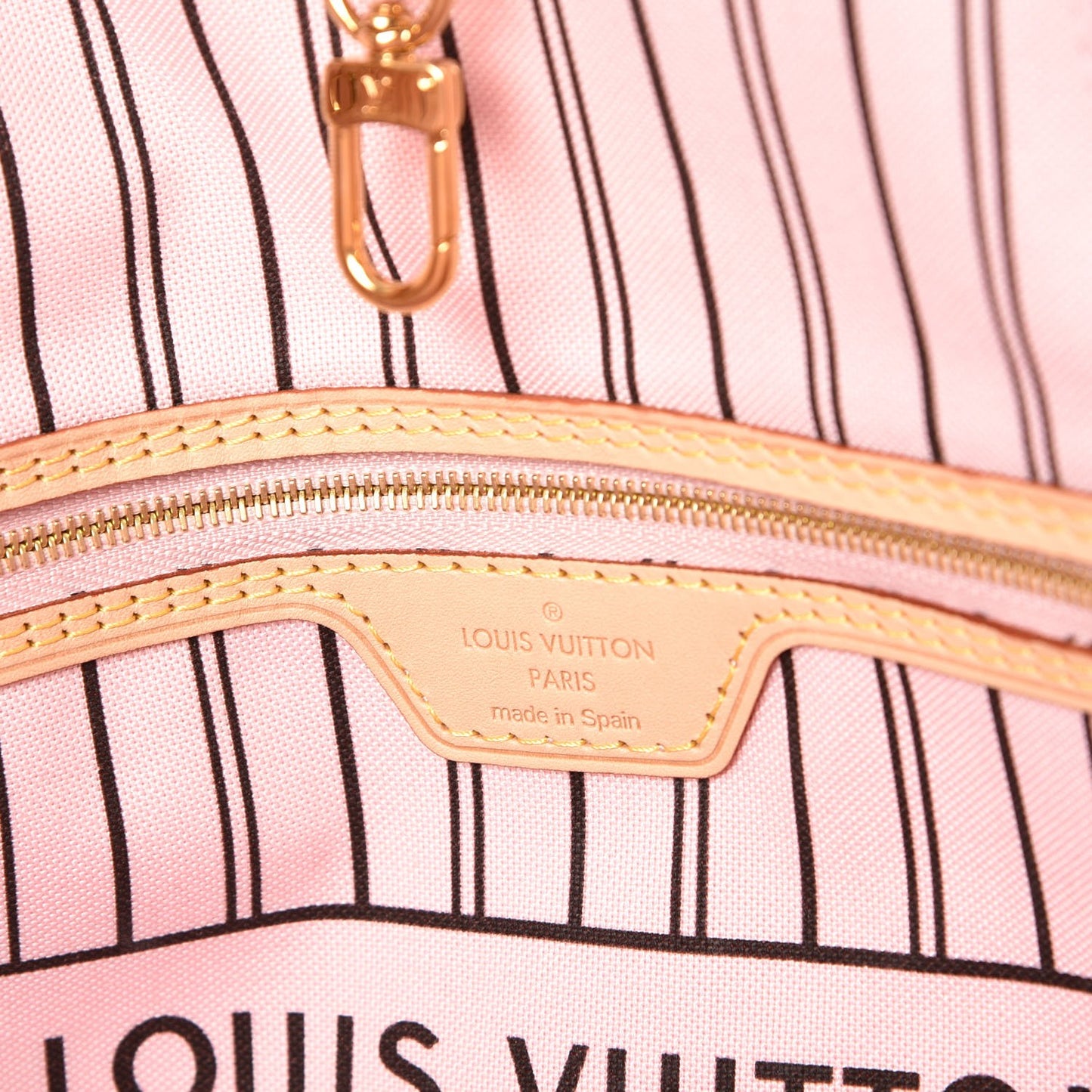 Monogram Neo Neverfull MM Rose Ballerine