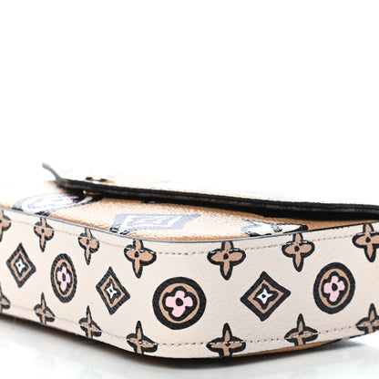 Louis Vuitton Monogram Wild At Heart Felicie Strap & Go Arizona Creme 8 of 8
