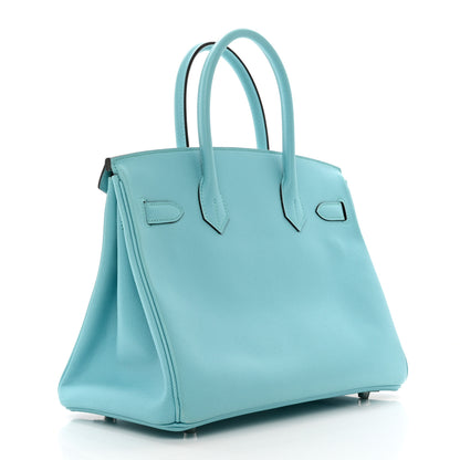 Hermes Epsom BIRKIN 30 Bleu Atoll 3 of 10