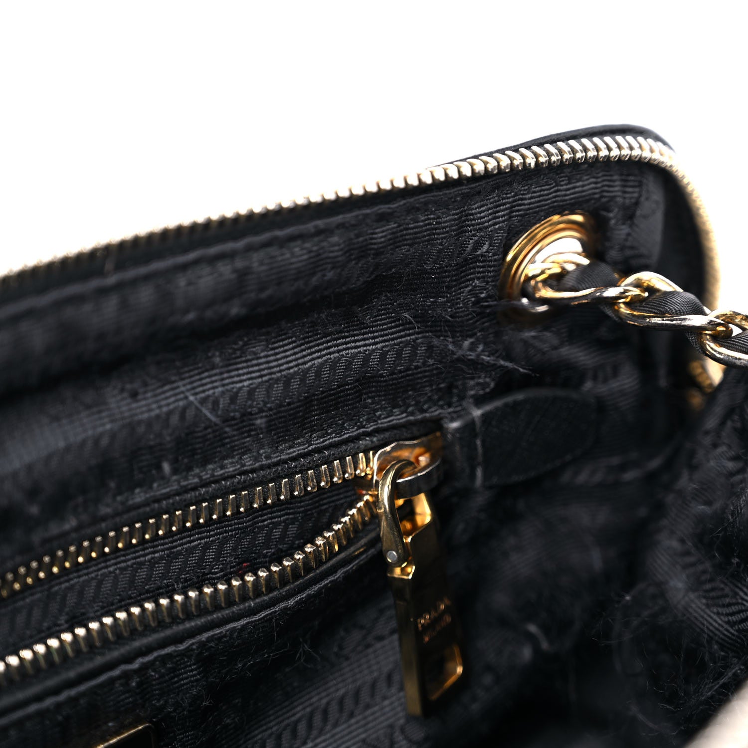 Prada Nylon Tessuto Impuntu Quilted Flap Black 14 of 18
