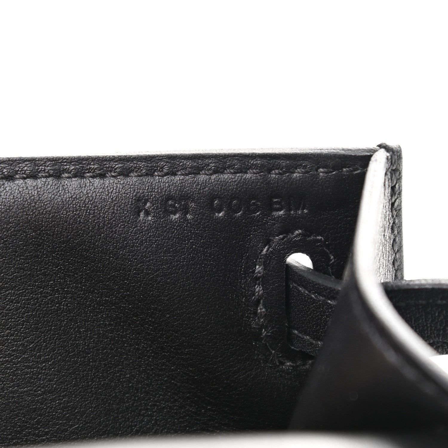 Hermes Swift Kelly Pochette Clutch Black 7 of 9