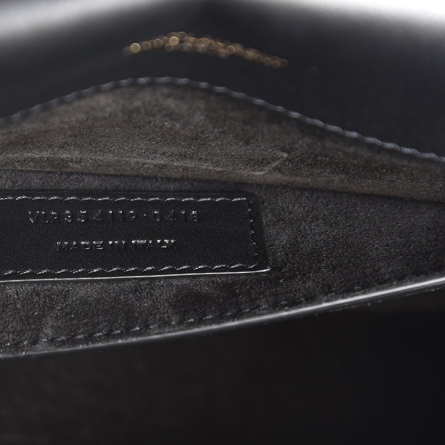 Smooth Calfskin Medium Classic Monogram Kate Tassel Satchel Black