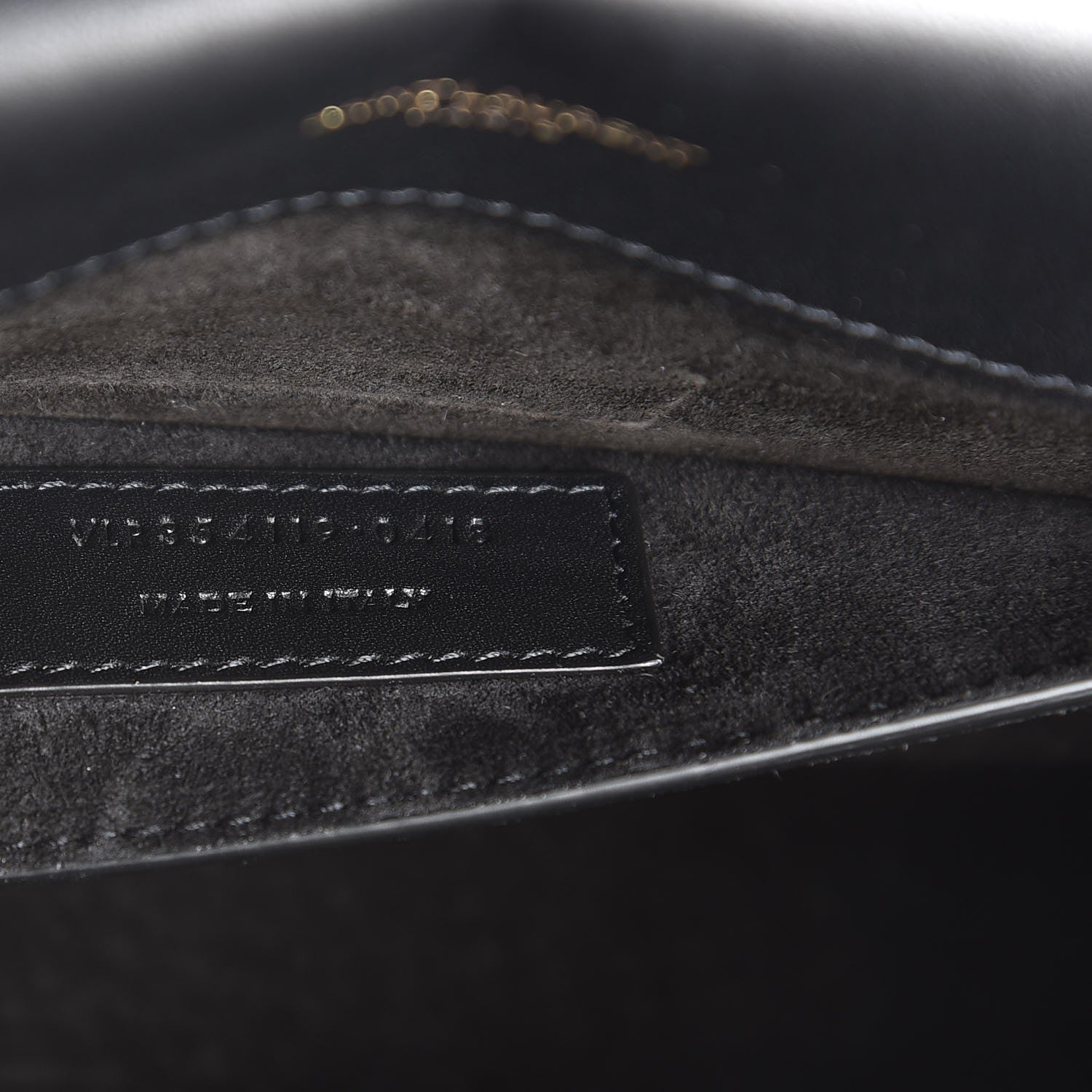 Saint Laurent Smooth Calfskin Medium Classic Monogram Kate Tassel Satchel Black 8 of 8