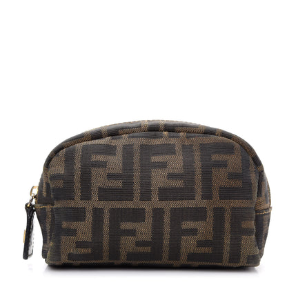 Fendi Zucca Cosmetic Case Tobacco 1 of 8