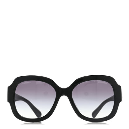 Chanel Acetate CC Sunglasses 5373 Black 2 of 8
