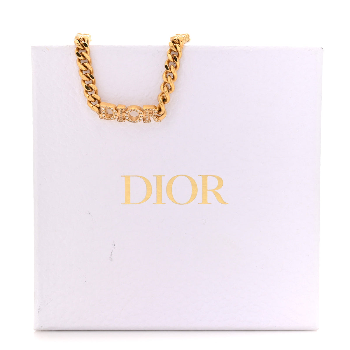 Metal Crystal Dio(r)evolution Choker Gold