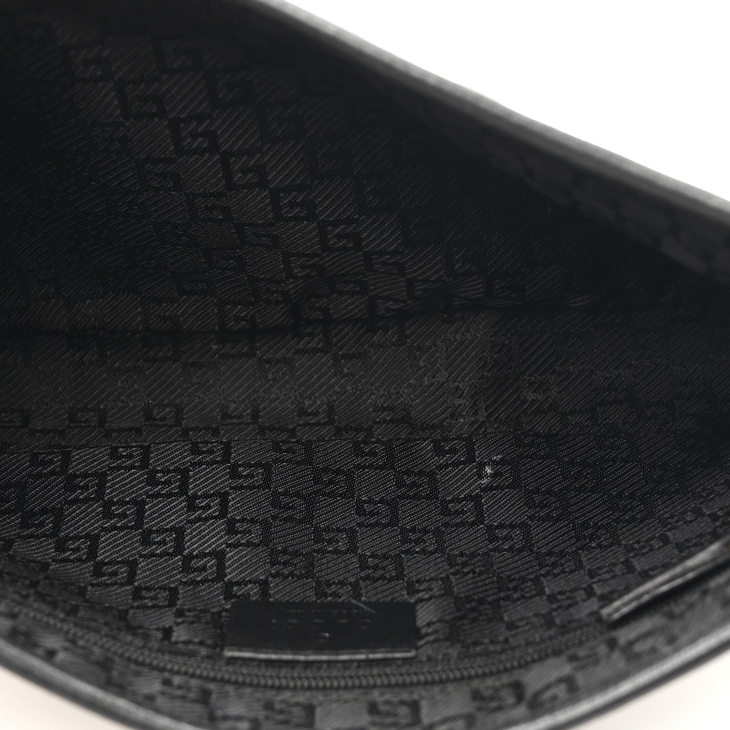 Quilted Calfskin Jackie O Chain Hobo Black