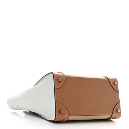 Celine Smooth Calfskin Suede Mini Tri-Color Luggage 4 of 9